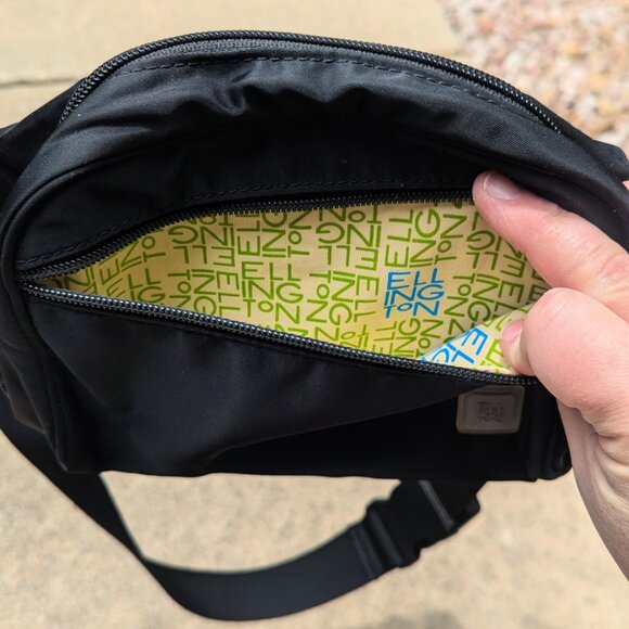 Black Amelia Waist Pack: Ellington - Picture 3 of 12